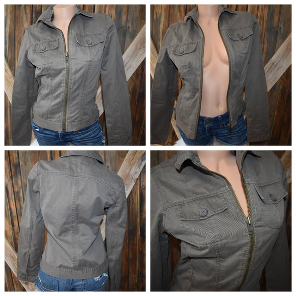 Tommy Hilfiger Jackets & Blazers - Tommy Hilfiger Army Green Utility Jacket Coat